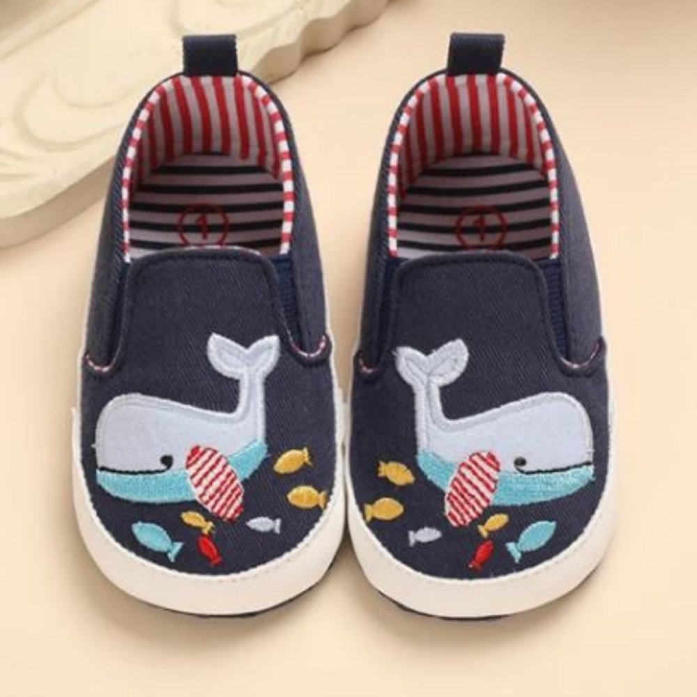 Whale Canvas Shoes